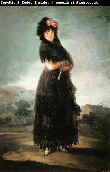 Francisco de Goya Portrait of Mariana Waldstein, 9th Marchioness of de Santa Cruz